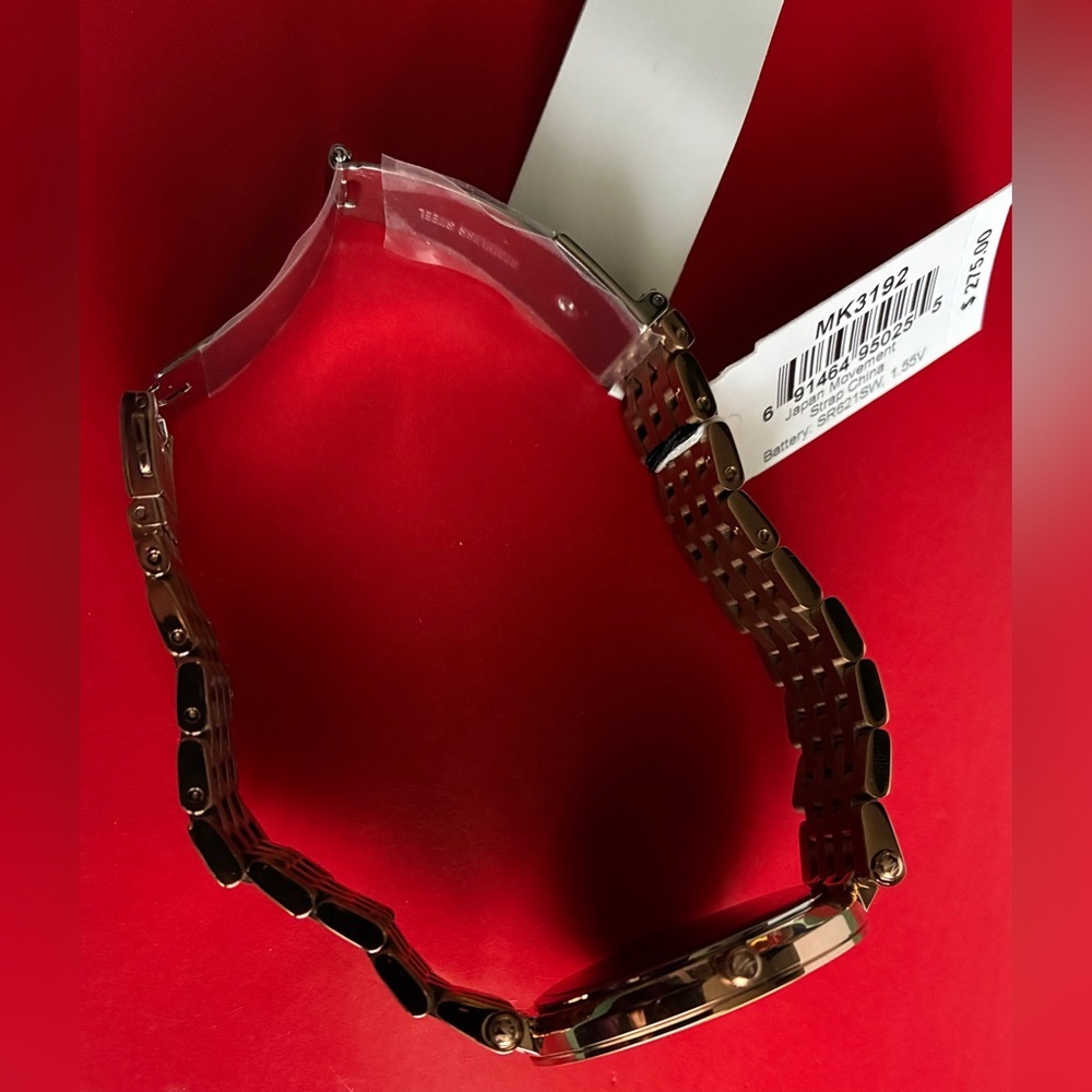 MICHAEL KORS Watch,Michael Kors Women's Watch in Rose Gold with Crystal Accents - Picture 9 of 12
